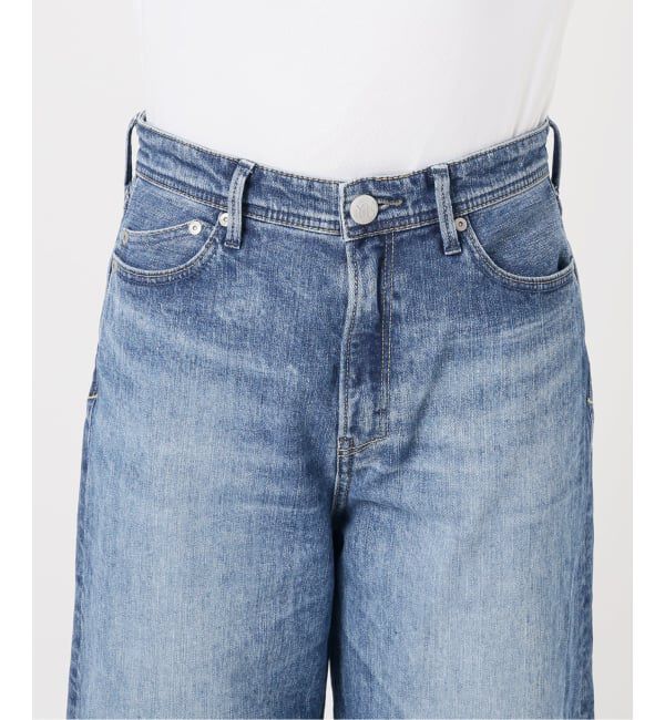 IENA「YANUK/ヤヌーク 別注 MARY Baggy straight デニムパンツ 57162501」|デニム|
