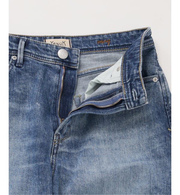IENA「YANUK/ヤヌーク 別注 MARY Baggy straight デニムパンツ 57162501」|デニム|