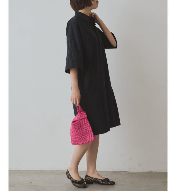 SLOBE IENA「《接触冷感》HTウェザールーズバミューダサロペ」|オールインワン|