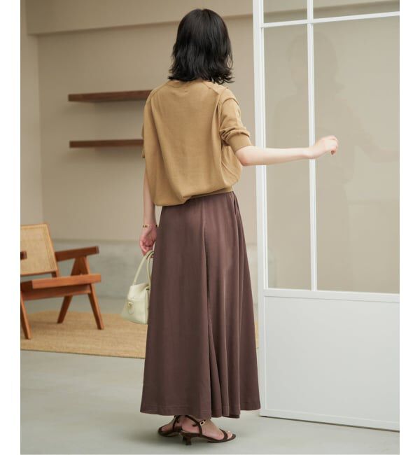 SLOBE IENA「《シリーズあり/セットアップ可/予約》製品染め スカート」|スカート|