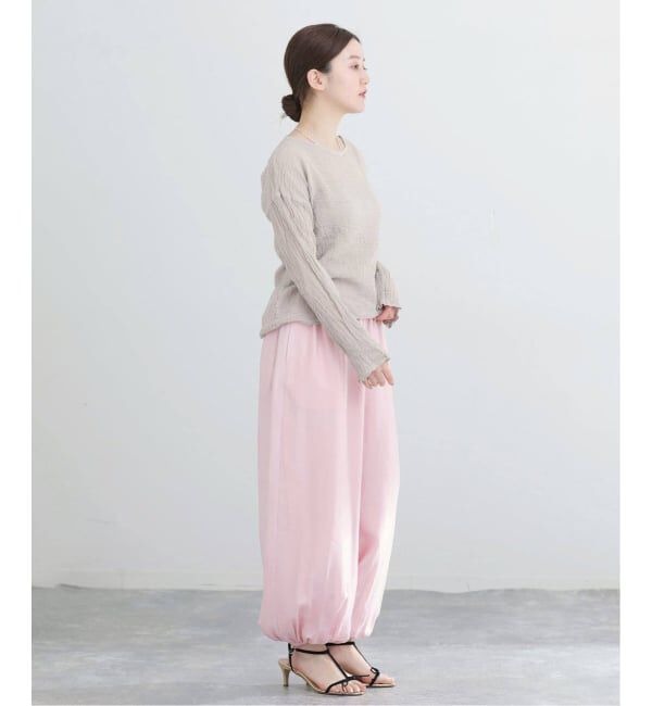 IENA「《追加》LES ATELIERS FRANCAIS DE CONFECTION T Manches Longues PE26TSMLGDC」|シャツ・ブラウス|