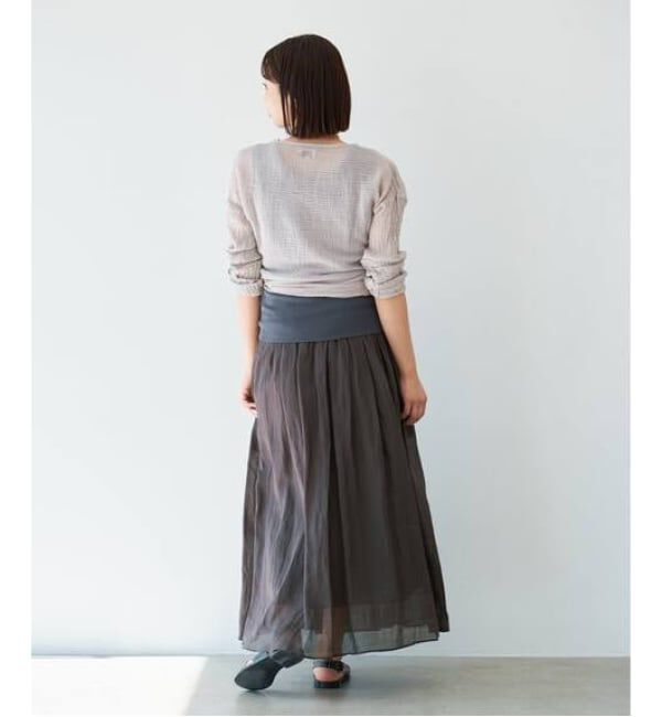 IENA「《追加》LES ATELIERS FRANCAIS DE CONFECTION T Manches Longues PE26TSMLGDC」|シャツ・ブラウス|