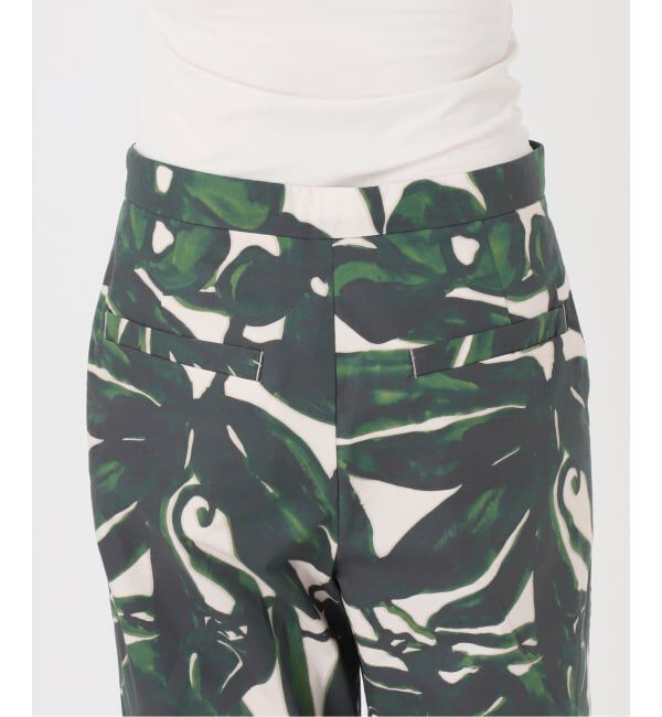 VERMEIL par iena「Leaf print パンツ」|その他|