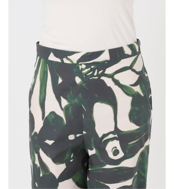 VERMEIL par iena「Leaf print パンツ」|その他|