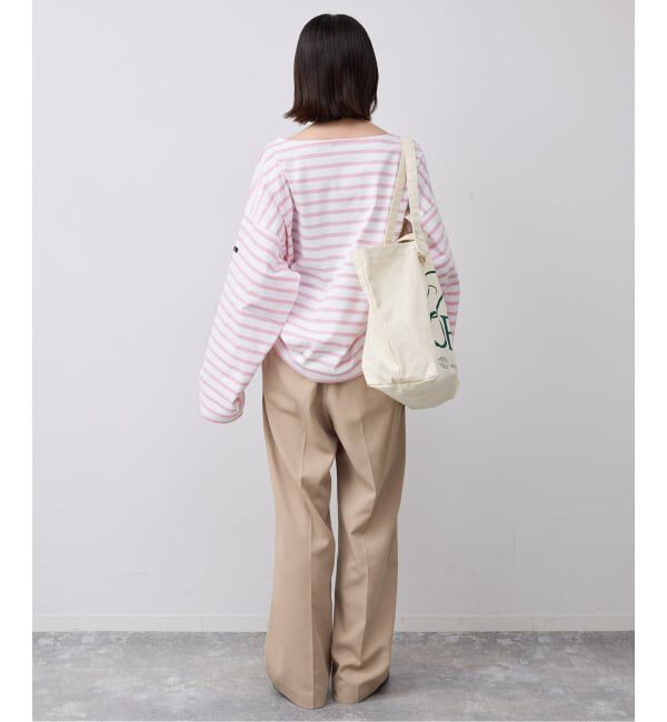 SLOBE IENA「《追加予約》LE MINOR/ルミノア SLOBE別注 ビッグボーダロンTEE」|Tシャツ・カットソー|