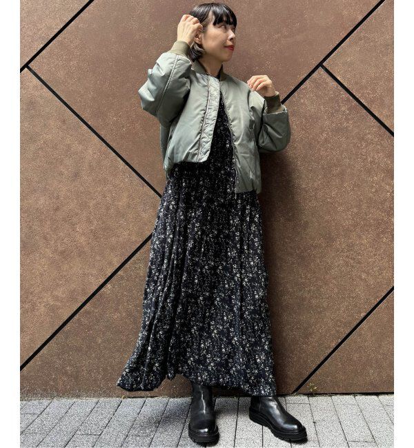 journal standard luxe「フラワー ampleプルワンピース」|ワンピース|
