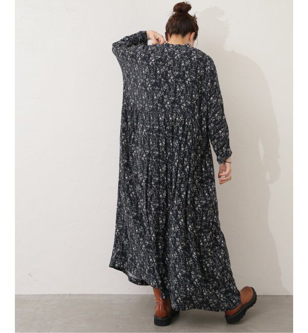 journal standard luxe「フラワー ampleプルワンピース」|ワンピース|