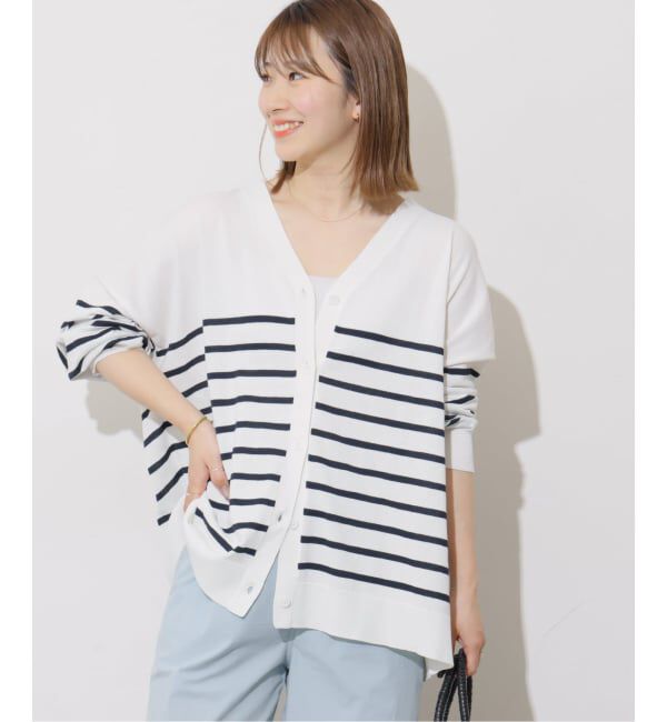 JOURNAL STANDARD relume「【MULTI FUNC+】UVカット / 接触冷感 / ドライタッチVネックカーディガン」|カーディガン|