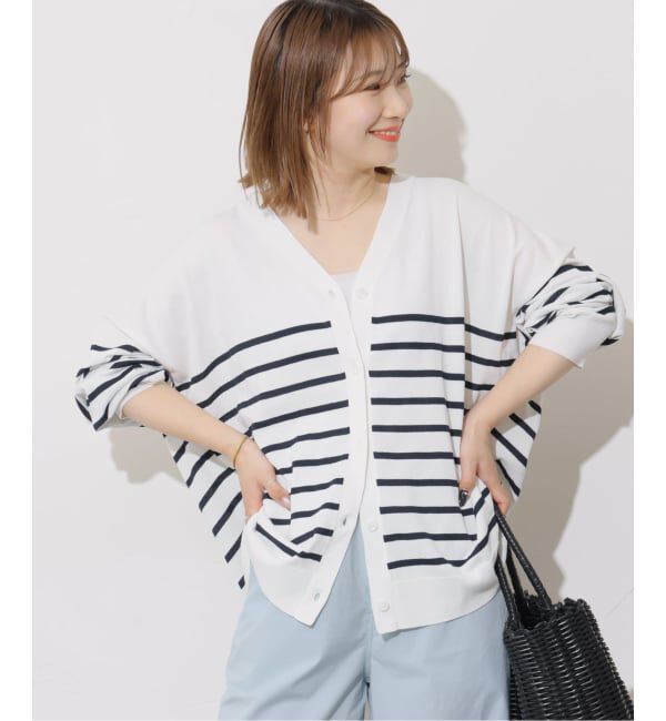 JOURNAL STANDARD relume「【MULTI FUNC+】UVカット / 接触冷感 / ドライタッチVネックカーディガン」|カーディガン|