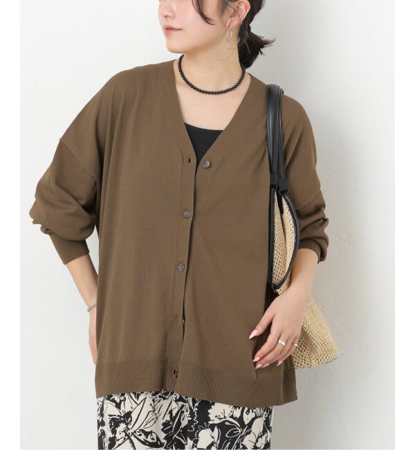JOURNAL STANDARD relume「【MULTI FUNC+】UVカット / 接触冷感 / ドライタッチVネックカーディガン」|カーディガン|