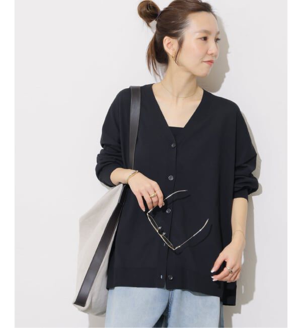 JOURNAL STANDARD relume「【MULTI FUNC+】UVカット / 接触冷感 / ドライタッチVネックカーディガン」|カーディガン|