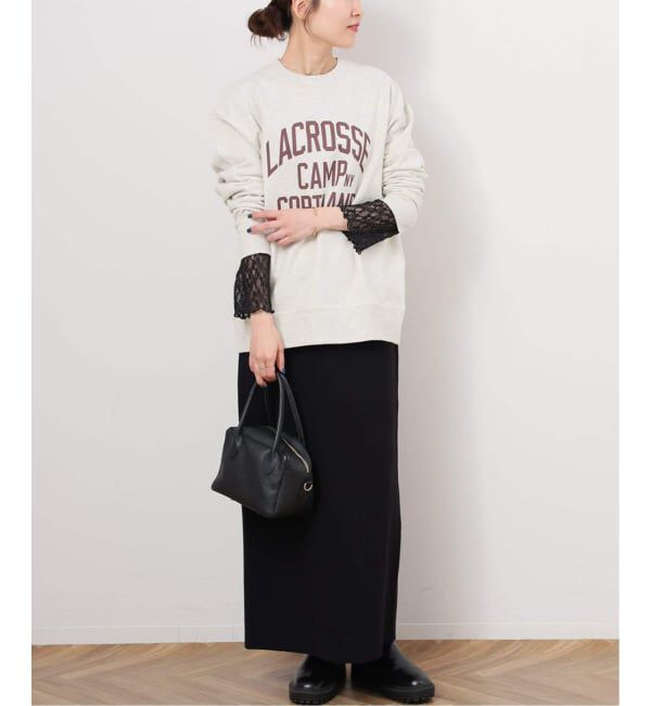 JOURNAL STANDARD relume「《WEB限定追加3》フラワーシアーレースロングスリーブ」|Tシャツ・カットソー|