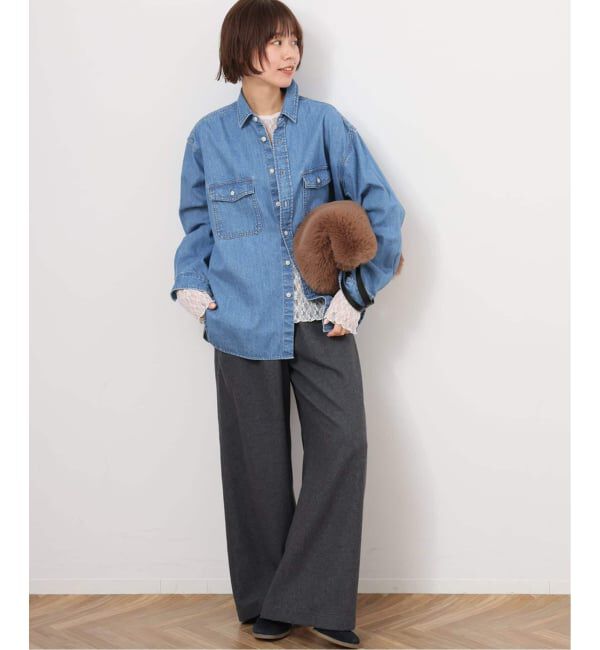 JOURNAL STANDARD relume「《WEB限定追加3》フラワーシアーレースロングスリーブ」|Tシャツ・カットソー|