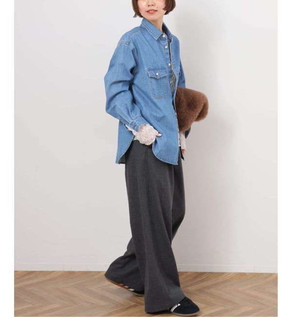 JOURNAL STANDARD relume「《WEB限定追加3》フラワーシアーレースロングスリーブ」|Tシャツ・カットソー|