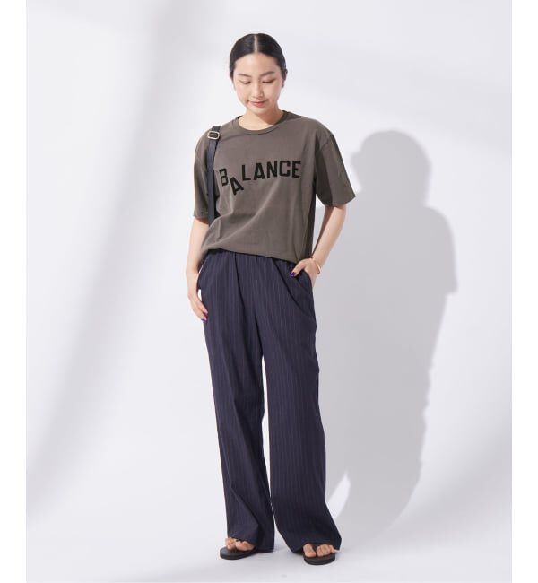 journal standard L'essage「《別注》【MIXTA/ミクスタ】BALANCE CREW T-SHIRTS：Tシャツ」|Tシャツ・カットソー|