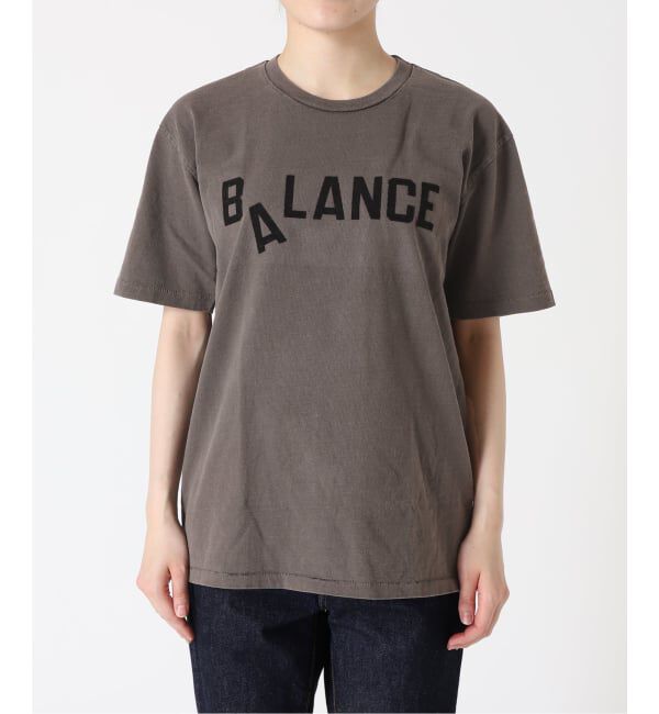 journal standard L'essage「《別注》【MIXTA/ミクスタ】BALANCE CREW T-SHIRTS：Tシャツ」|Tシャツ・カットソー|