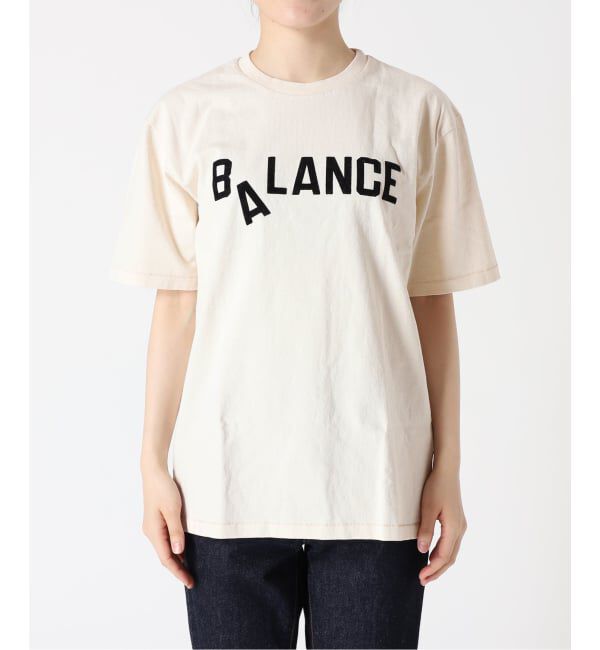 journal standard L'essage「《別注》【MIXTA/ミクスタ】BALANCE CREW T-SHIRTS：Tシャツ」|Tシャツ・カットソー|