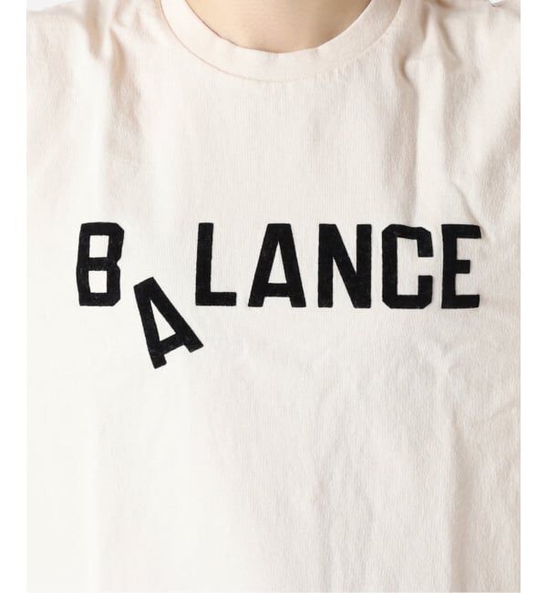 journal standard L'essage「《別注》【MIXTA/ミクスタ】BALANCE CREW T-SHIRTS：Tシャツ」|Tシャツ・カットソー|