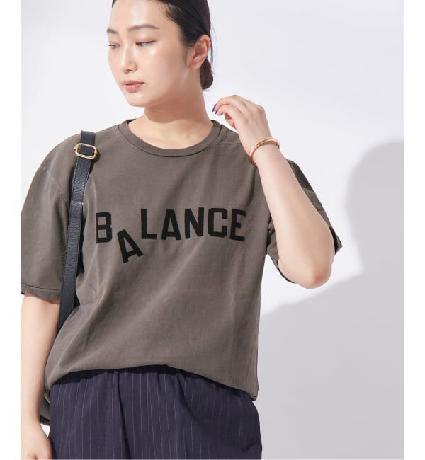 journal standard L'essage「《別注》【MIXTA/ミクスタ】BALANCE CREW T-SHIRTS：Tシャツ」|Tシャツ・カットソー|