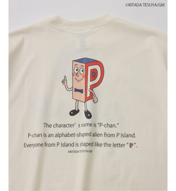 JOURNAL STANDARD relume「Pちゃん / アルファベッツ "GOAT" アルファベット Tシャツ」|Tシャツ・カットソー|