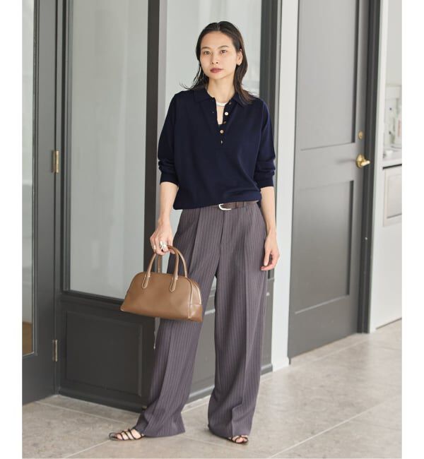 JOURNAL STANDARD「《予約》ウォッシャブルウール ポロシャツ」|ニット・セーター|