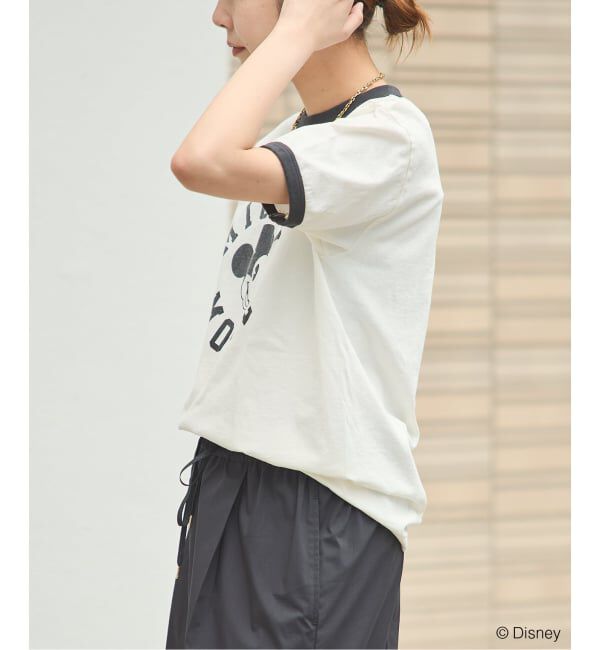 journal standard L'essage「《追加》【MICKEY】ピグメントTシャツ」|Tシャツ・カットソー|