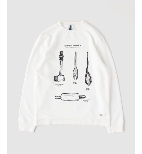 JOURNAL STANDARD「Niche. / ニッチ USA Crew Neck Sweat」|スウェット・ジャージ|ホワイト C