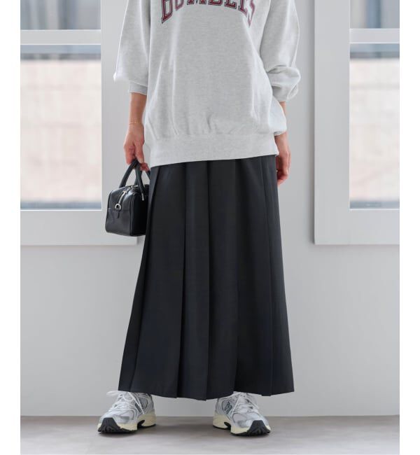 JOURNAL STANDARD relume「《WEB限定追加予約》ワイドプリーツイージースカート」|スカート|