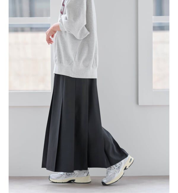JOURNAL STANDARD relume「《WEB限定追加予約》ワイドプリーツイージースカート」|スカート|