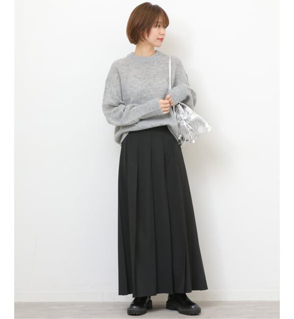 JOURNAL STANDARD relume「《WEB限定追加予約》ワイドプリーツイージースカート」|スカート|