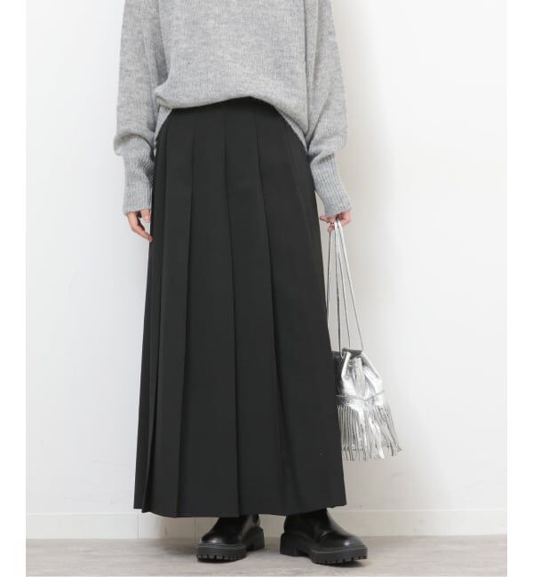 JOURNAL STANDARD relume「《WEB限定追加予約》ワイドプリーツイージースカート」|スカート|