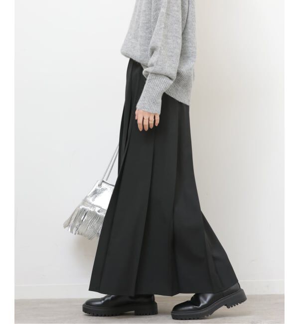 JOURNAL STANDARD relume「《WEB限定追加予約》ワイドプリーツイージースカート」|スカート|