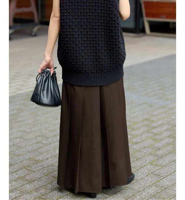 JOURNAL STANDARD relume「《WEB限定追加予約》ワイドプリーツイージースカート」|スカート|