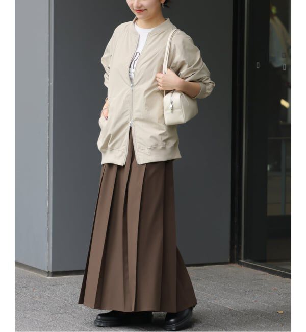 JOURNAL STANDARD relume「《WEB限定追加予約》ワイドプリーツイージースカート」|スカート|