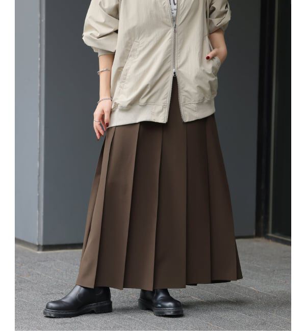 JOURNAL STANDARD relume「《WEB限定追加予約》ワイドプリーツイージースカート」|スカート|