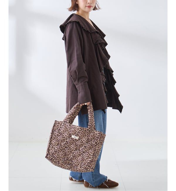 journal standard L'essage「《予約》Uhr/ウーア Cotton Silk Ruffle Frill Shirt シャツ」|シャツ・ブラウス|