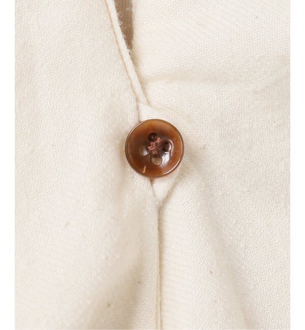 journal standard L'essage「《予約》Uhr/ウーア Cotton Silk Ruffle Frill Shirt シャツ」|シャツ・ブラウス|