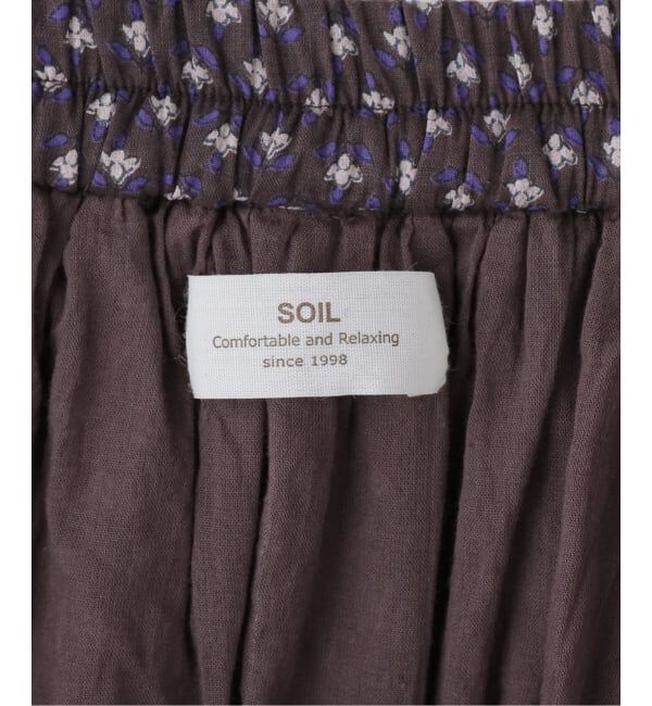 journal standard luxe「【SOIL 】FLOWER PRINT GATHERED SKIRT」|スカート|