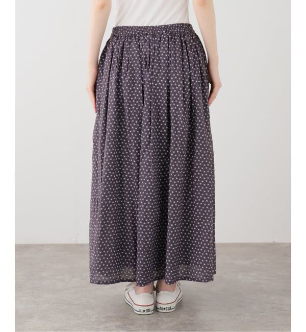 journal standard luxe「【SOIL 】FLOWER PRINT GATHERED SKIRT」|スカート|
