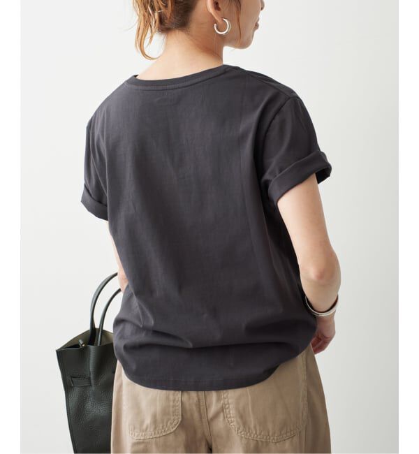 Spick and Span「《別注》La Hutte / ラ ユット V neck Tee*」|Tシャツ・カットソー|