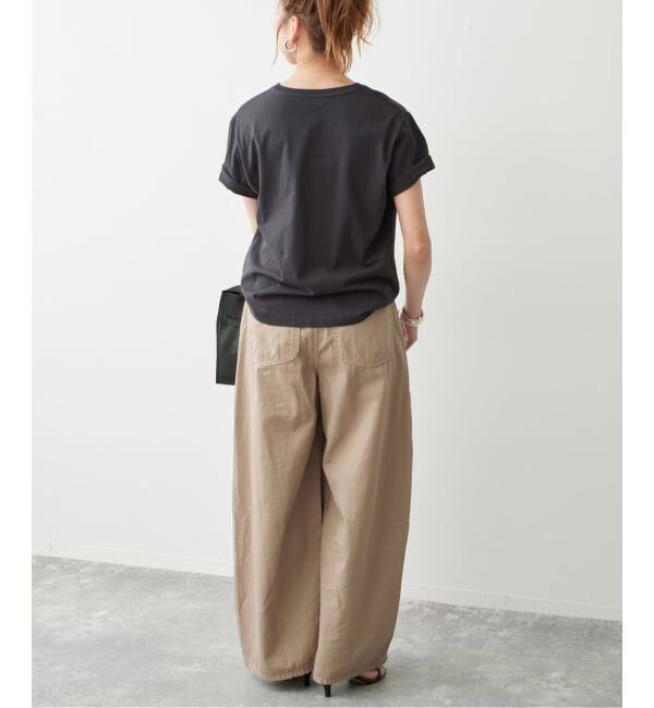Spick and Span「《別注》La Hutte / ラ ユット V neck Tee*」|Tシャツ・カットソー|