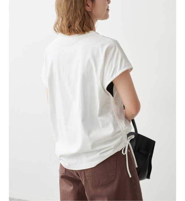 Spick and Span「《別注》La Hutte / ラ ユット ギャザーTOP*2WAY」|Tシャツ・カットソー|