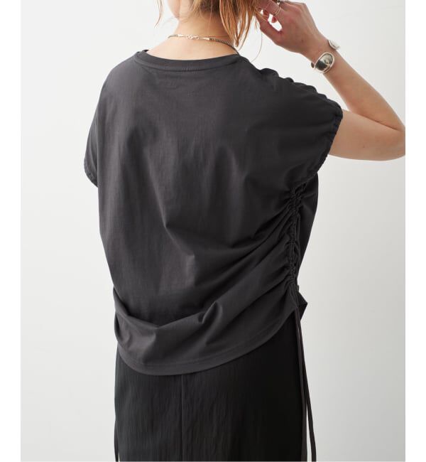 Spick and Span「《別注》La Hutte / ラ ユット ギャザーTOP*2WAY」|Tシャツ・カットソー|