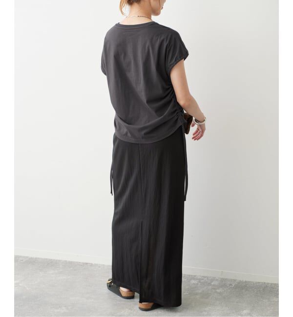 Spick and Span「《別注》La Hutte / ラ ユット ギャザーTOP*2WAY」|Tシャツ・カットソー|