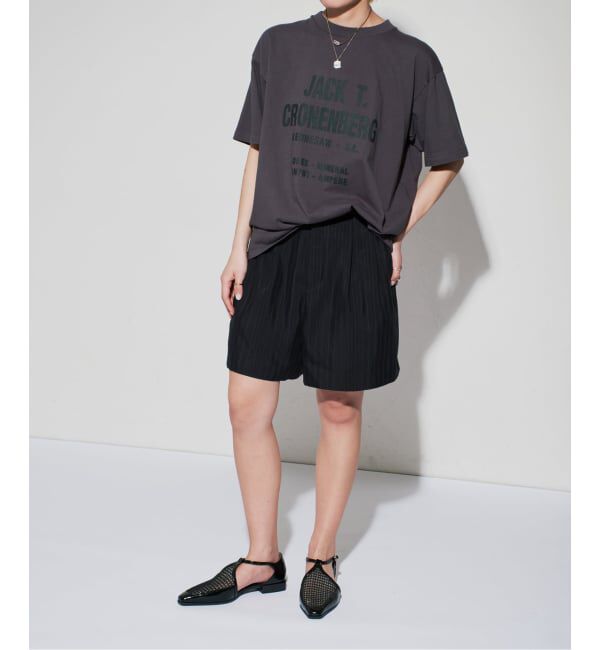GRISE「《WEB+一部店舗限定》GRISEナロースクエアコンビTストラップセパレートフラット」|その他|