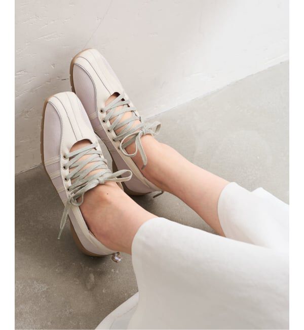  「rockfish/ ロックフィッシュ BLISS LACEUP SNEAKERS」|スニーカー|ベージュ