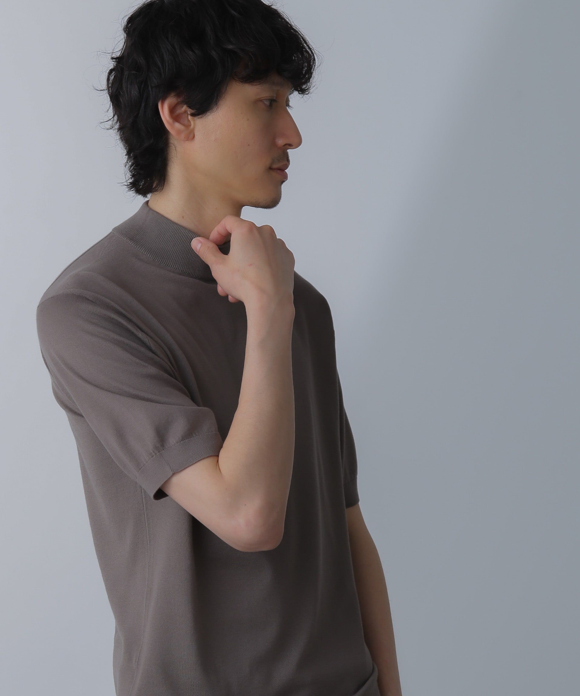 NANO universe「JOHN SMEDLEY/S4627」|ニット・セーター|