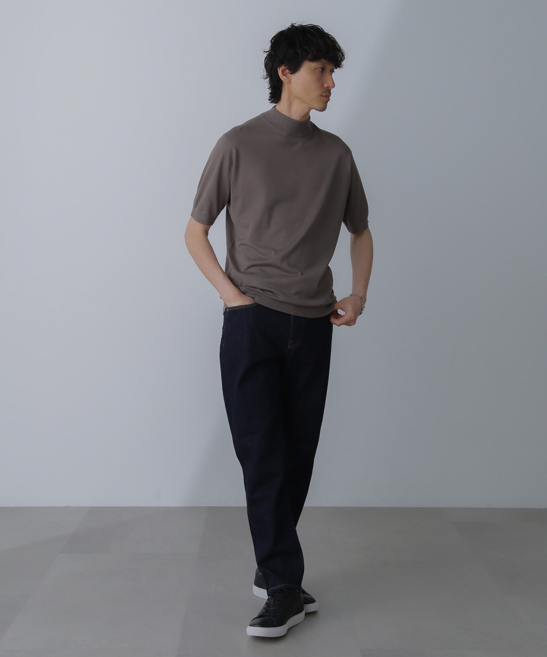 NANO universe「JOHN SMEDLEY/S4627」|ニット・セーター|