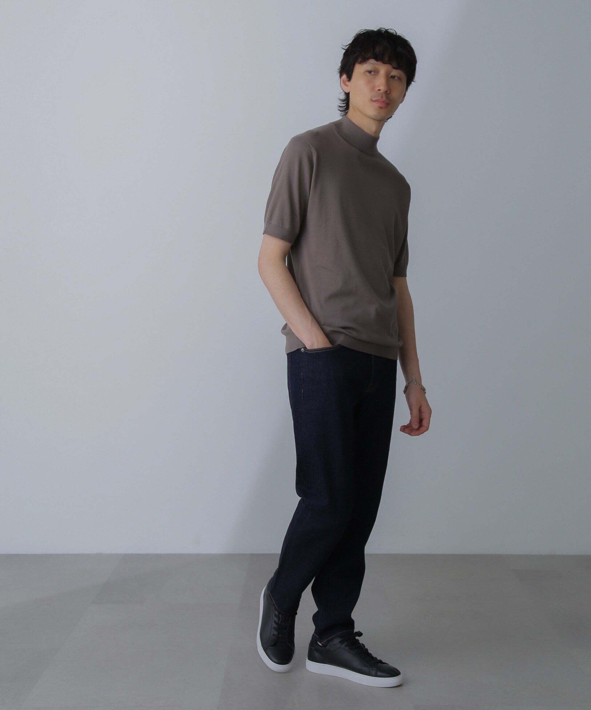 NANO universe「JOHN SMEDLEY/S4627」|ニット・セーター|