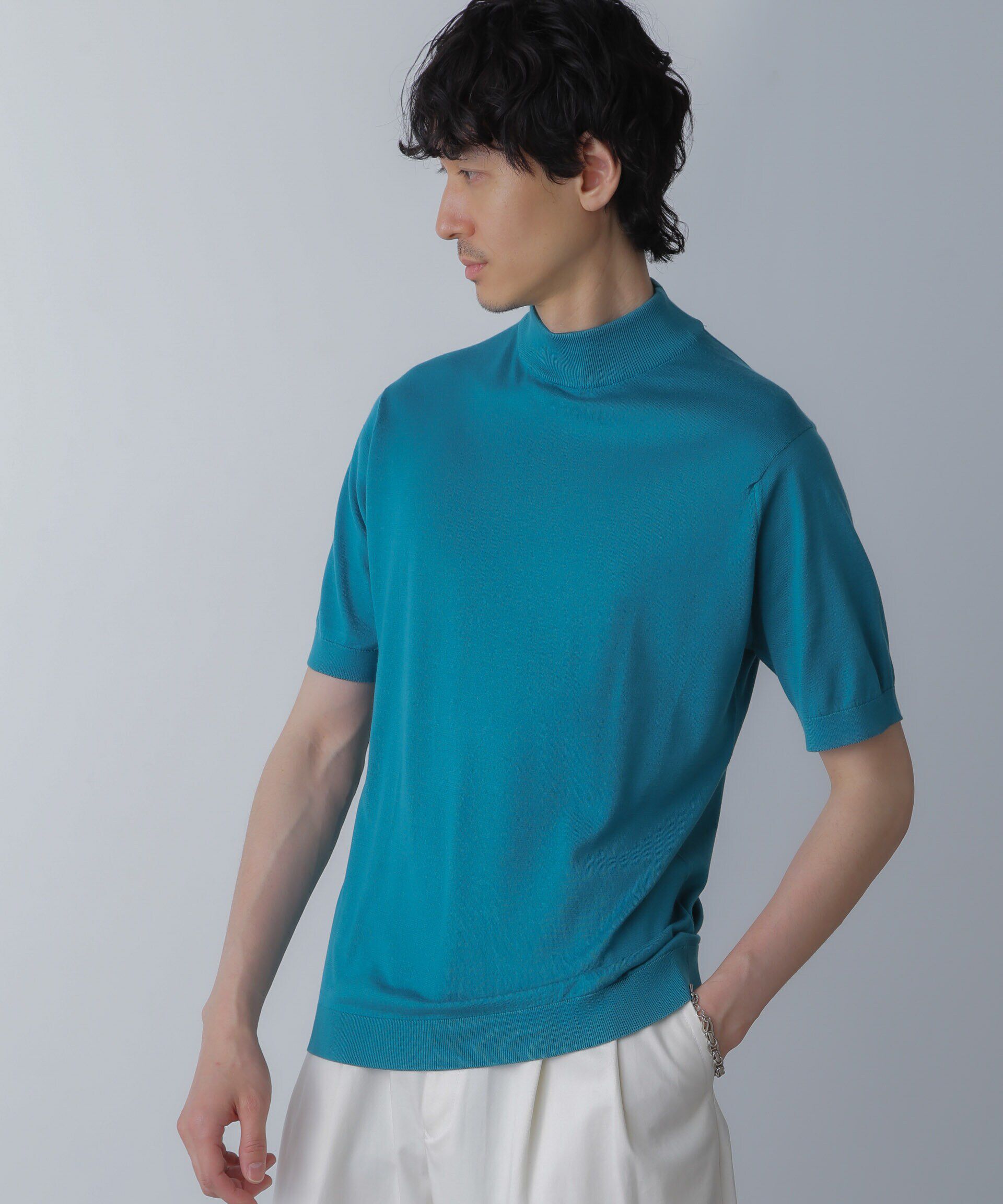 NANO universe「JOHN SMEDLEY/S4627」|ニット・セーター|